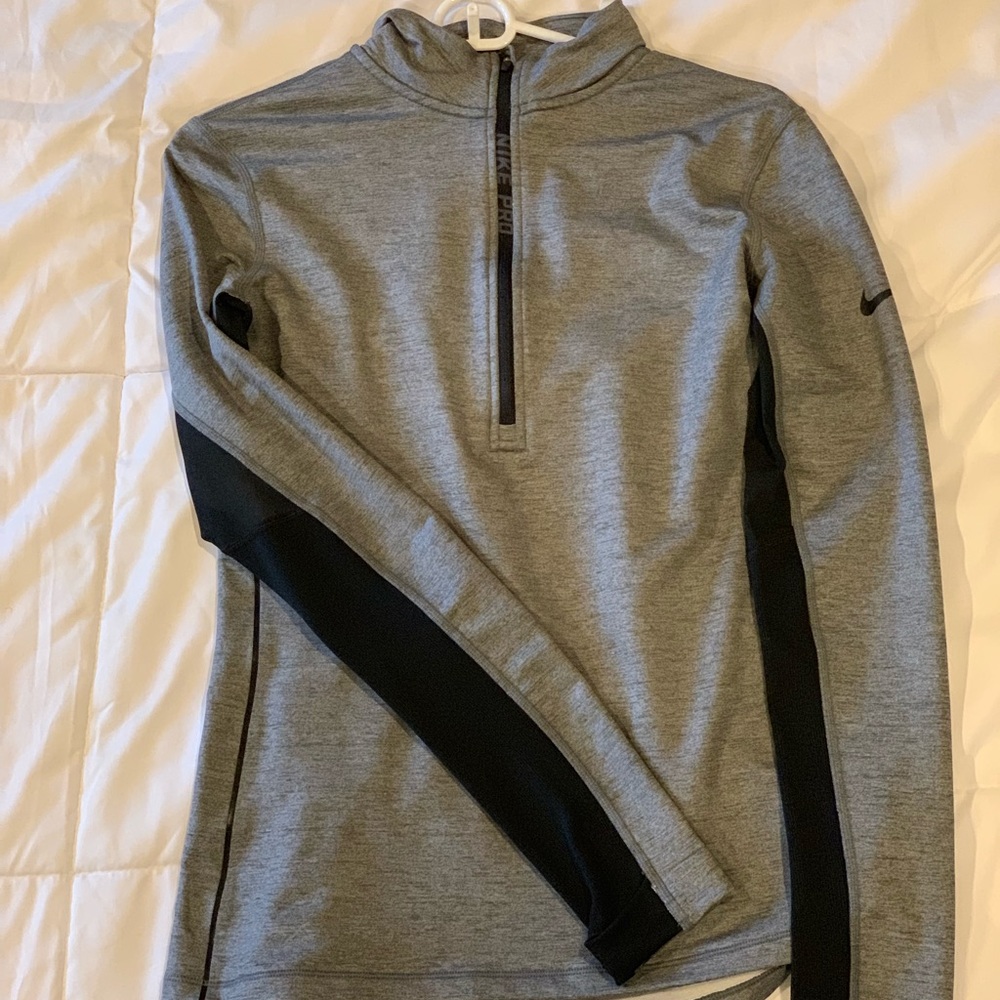 Nike pro quarter zip jacket